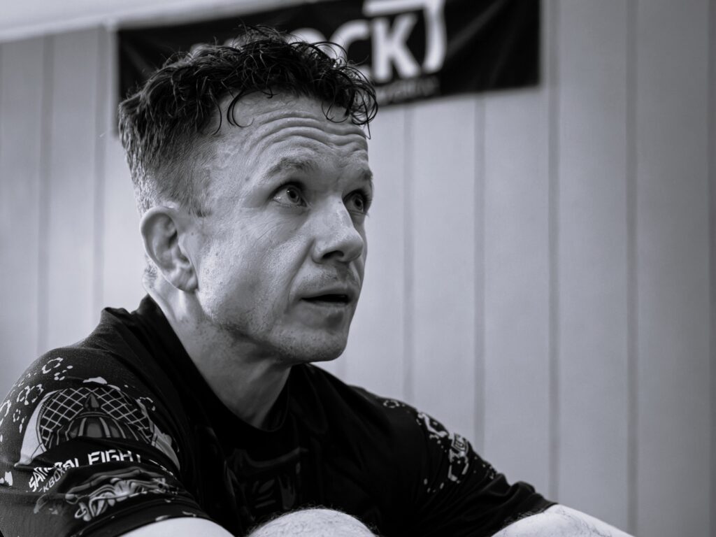 Max Stebner beim Kampfsporttraining